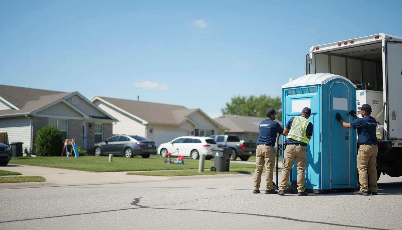 Standard Porta Potty Rentals in Hamilton, IL near me